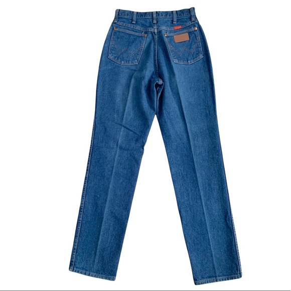 Vintage Wrangler Women’s Classic Cowboy High Waist Heavy Denim Jeans USA